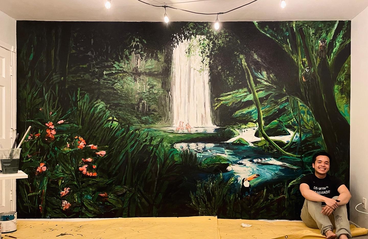 Lisas Mural With Me